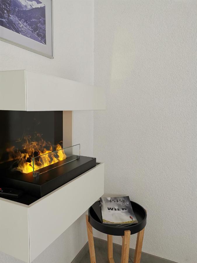 Ferienhaus Antigua Saas-Grund Bagian luar foto